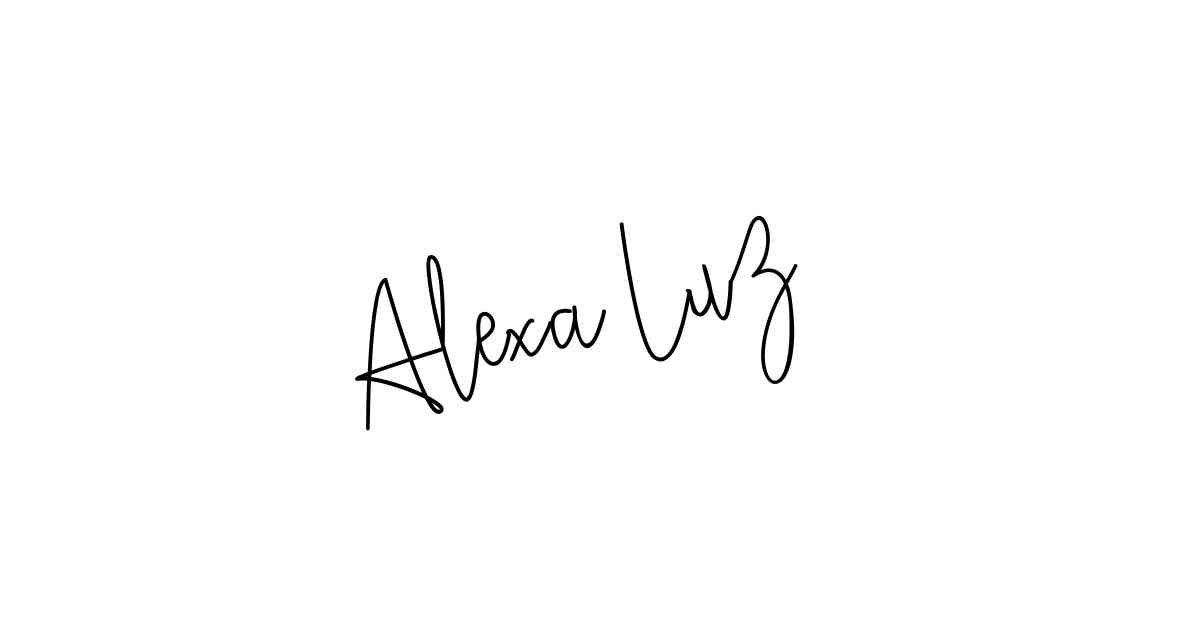 Alexa Luz name signatures